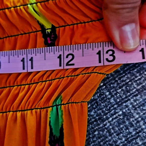 XS/S stretchy, vibrant, colorful maxi dress - Picture 6 of 7